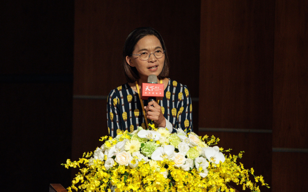 南投縣親愛國小萬大分校閱推老師洪雅玲(莊凱程攝)